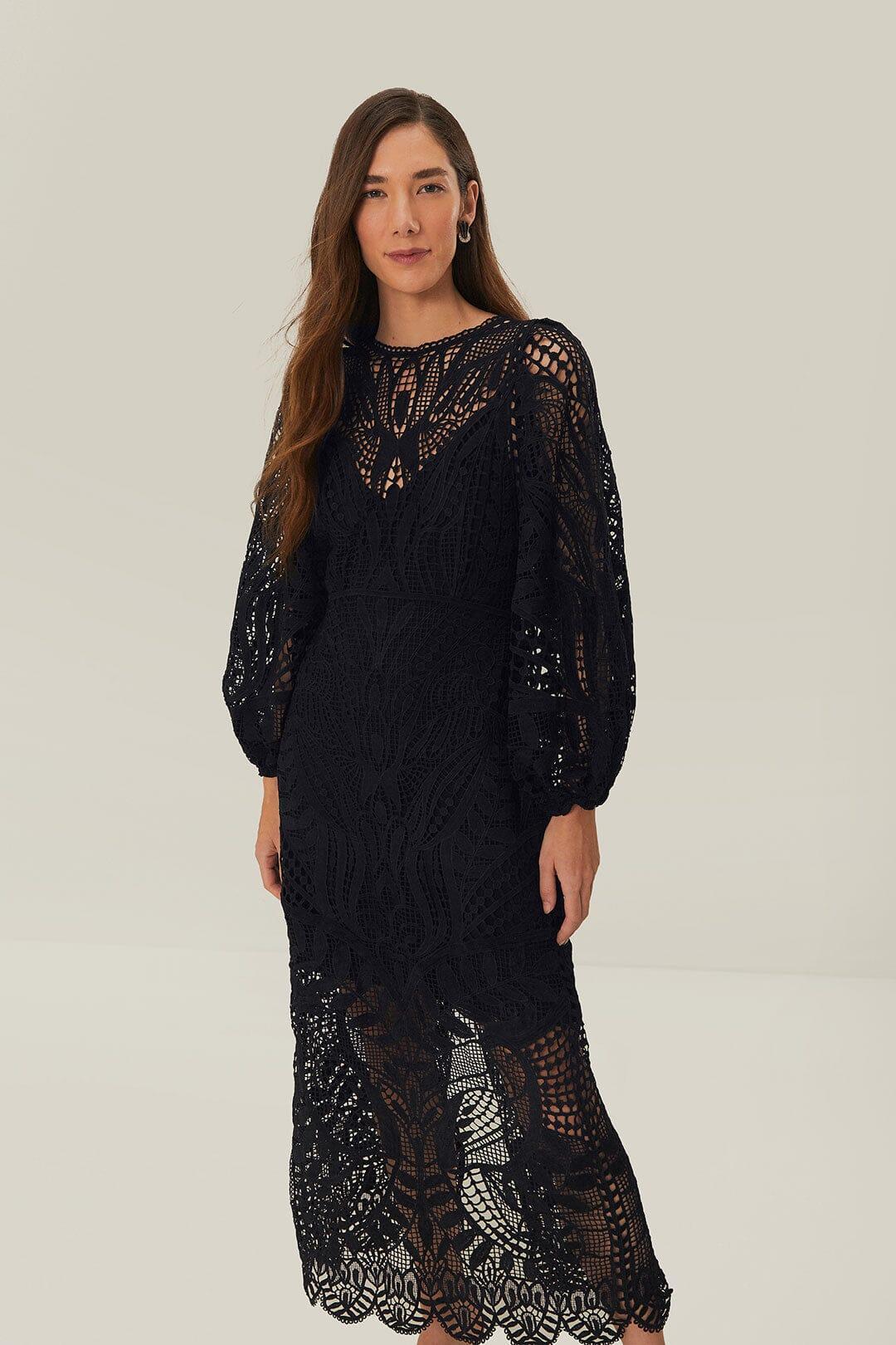 Womens Nature Guipure Midi-Dress Product Image