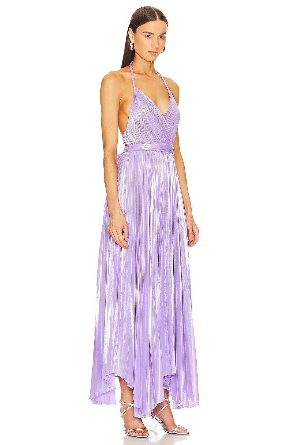 Arista Sleeveless Pleated Maxi Dress Product Image