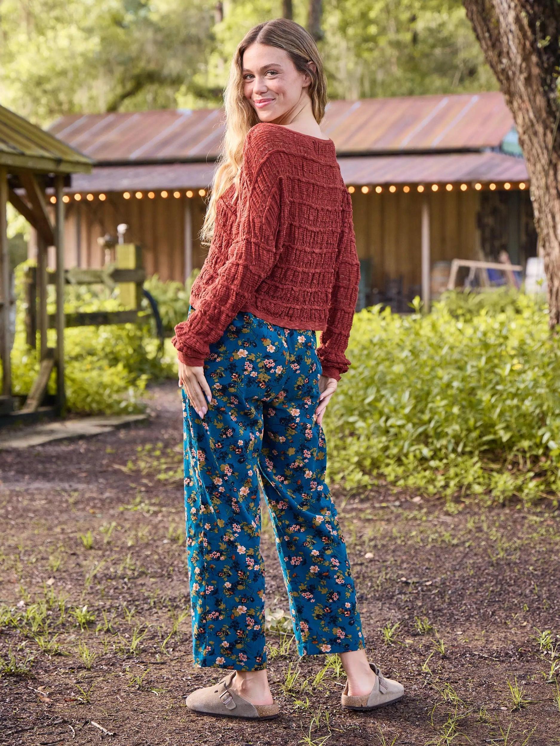 Emily Layering Sweater - Rust Product Image