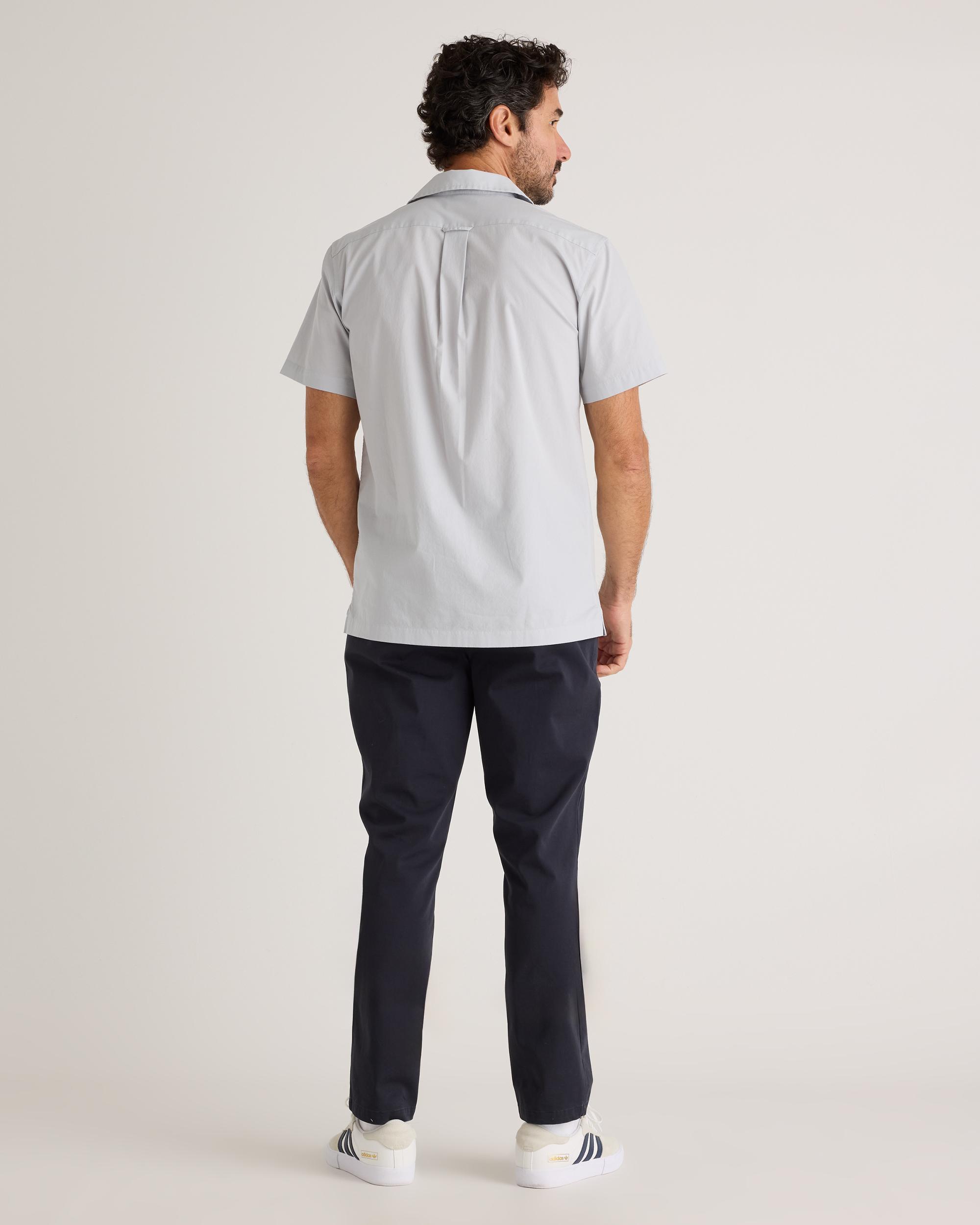 Quince | Men's Stretch Poplin Camp Shirt Size XL, Organic Cotton Product Image