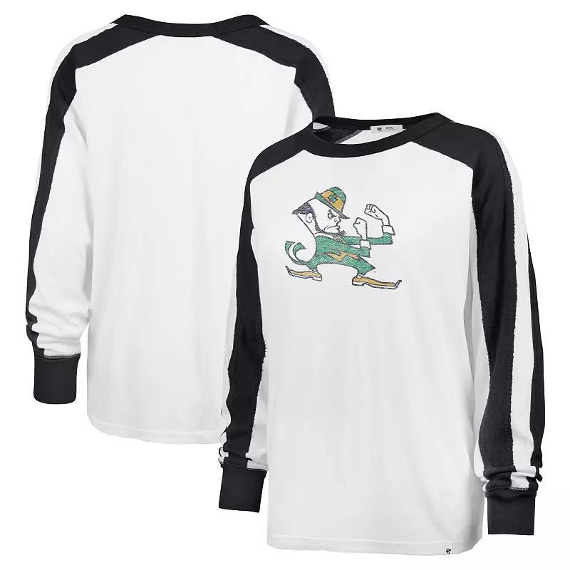 Womens 47 Notre Dame Fighting Irish Premier Caribou Raglan Long Sleeve T-Shirt Product Image