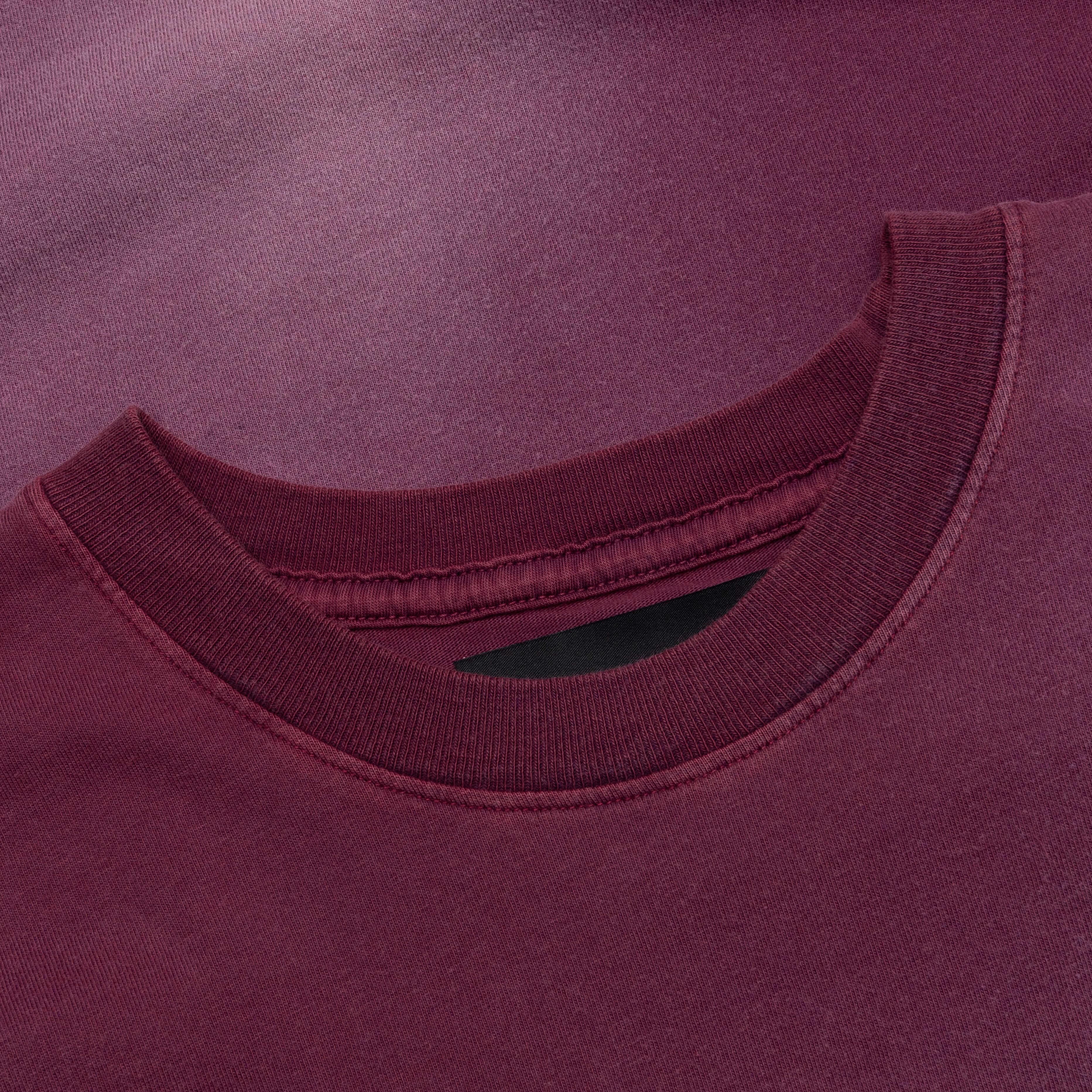 Logo T-shirt - Sunfade Plum Male Product Image