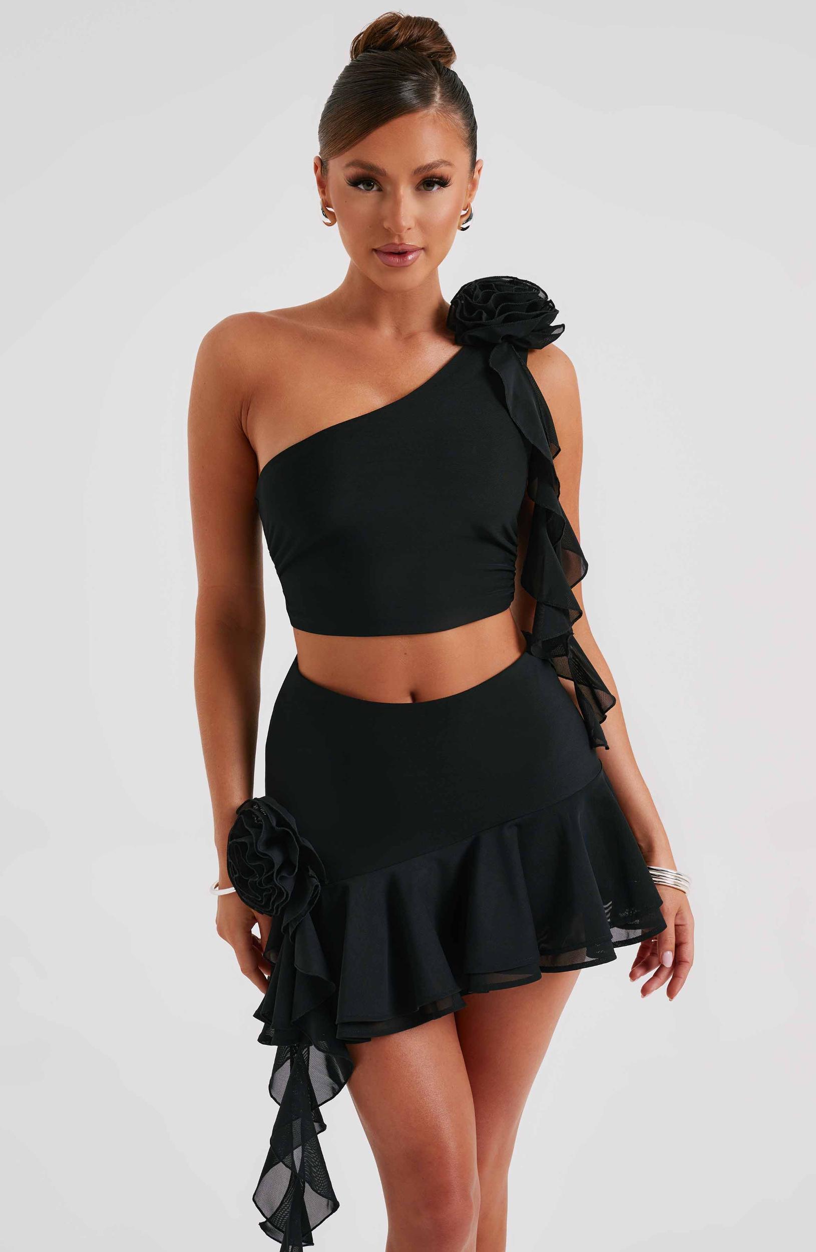 Daina Mini Skirt - Black Product Image