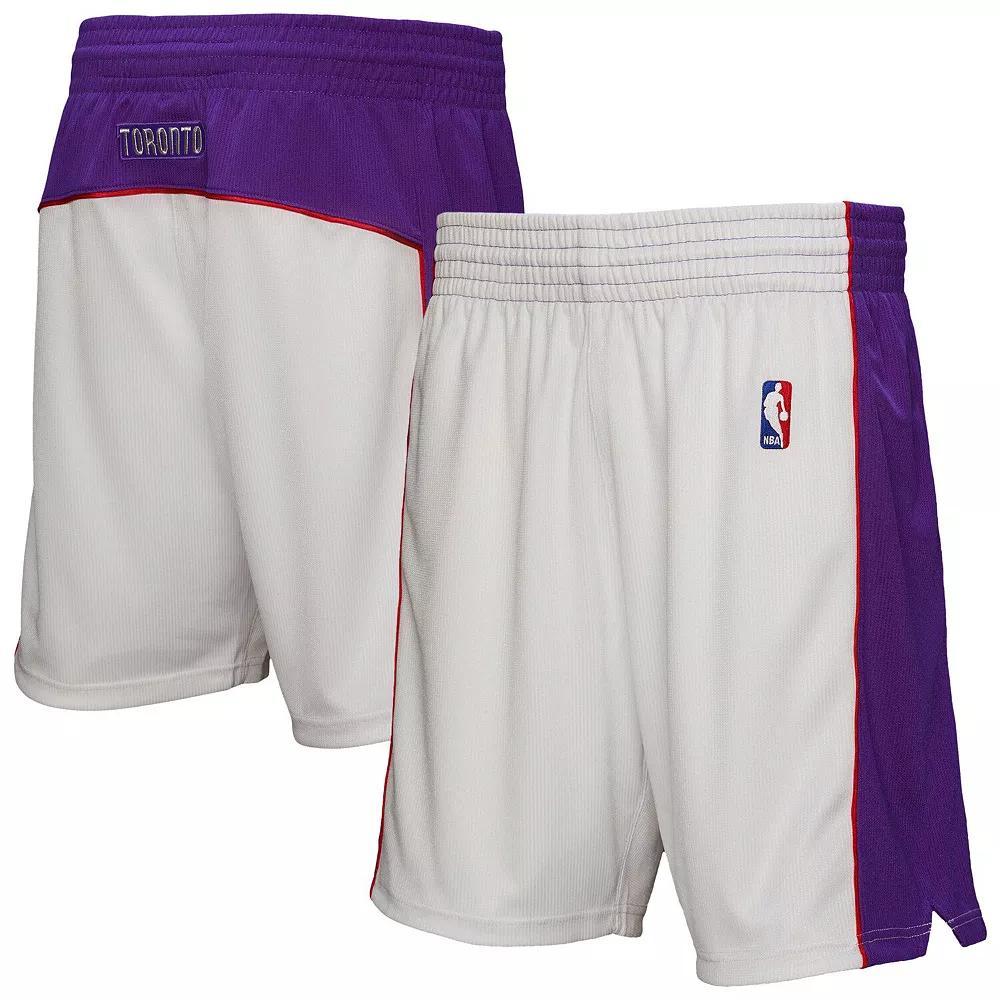 Men's Mitchell & Ness  White Toronto Raptors Authentic Shorts, Size: XL, Rpt White Product Image