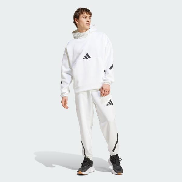 adidas Z.N.E. Hoodie Medium Grey Heather S Mens Product Image