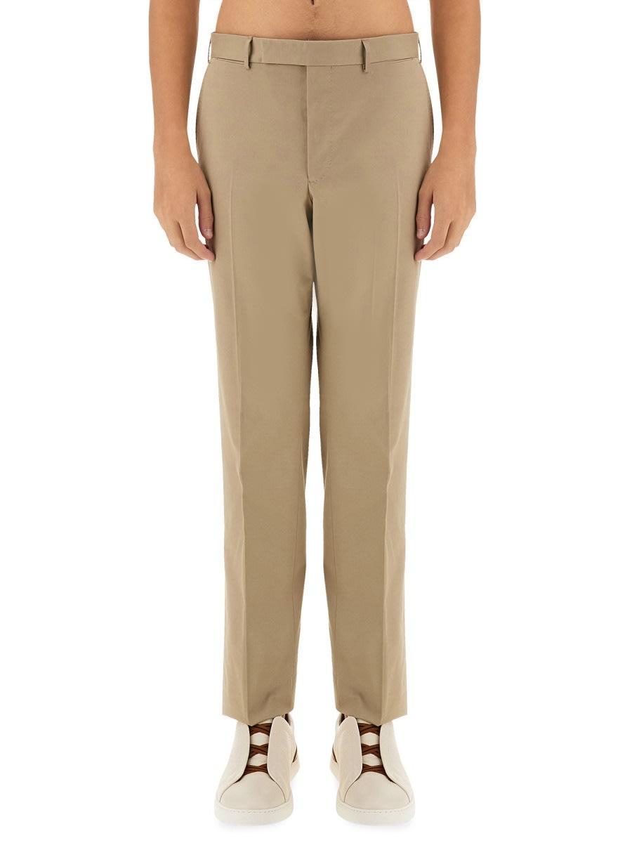 ZEGNA Straigth Leg Pants In Black Product Image