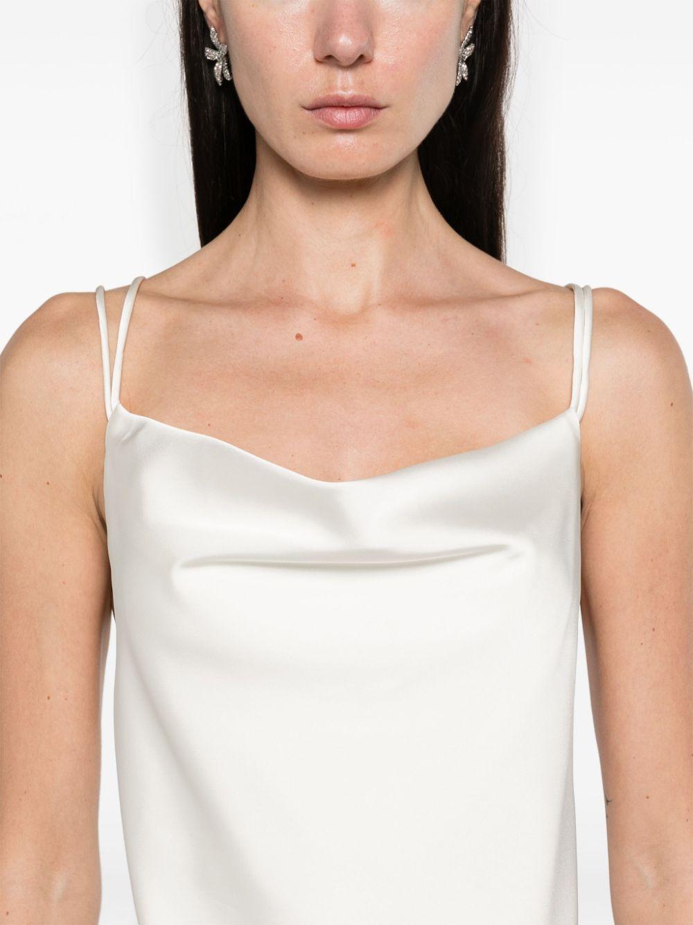 cowl-neck satin slip dress Product Image