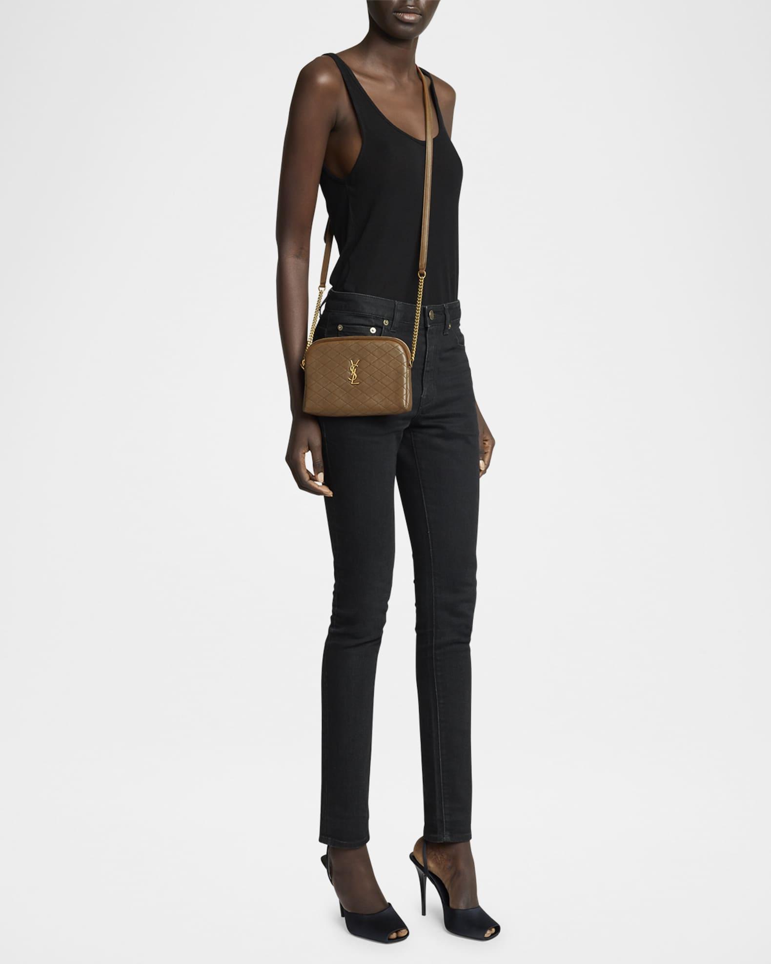 Gaby Mini YSL Crossbody Bag in Quilted Leather Product Image