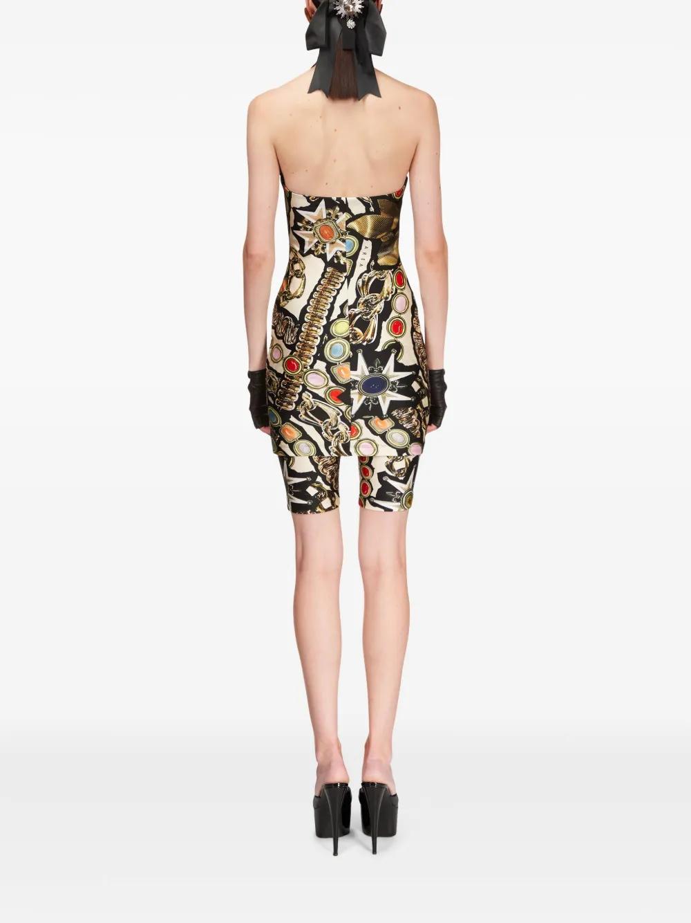 gemstone-print minidress Product Image