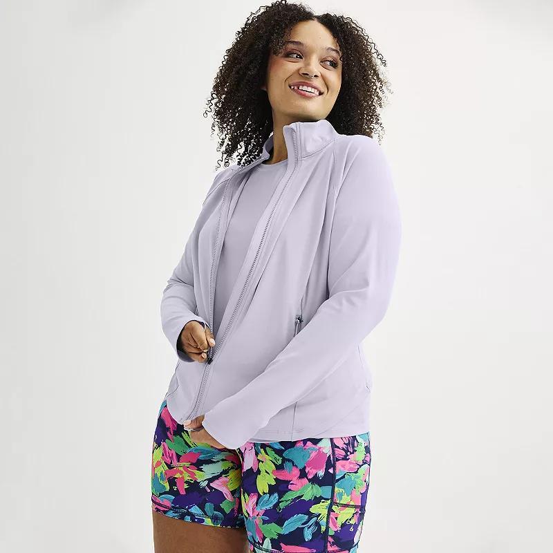 Women's Tek Gear® Adaptive Ultrastretch Performance Jacket, Size: Small, Bella Purple Product Image