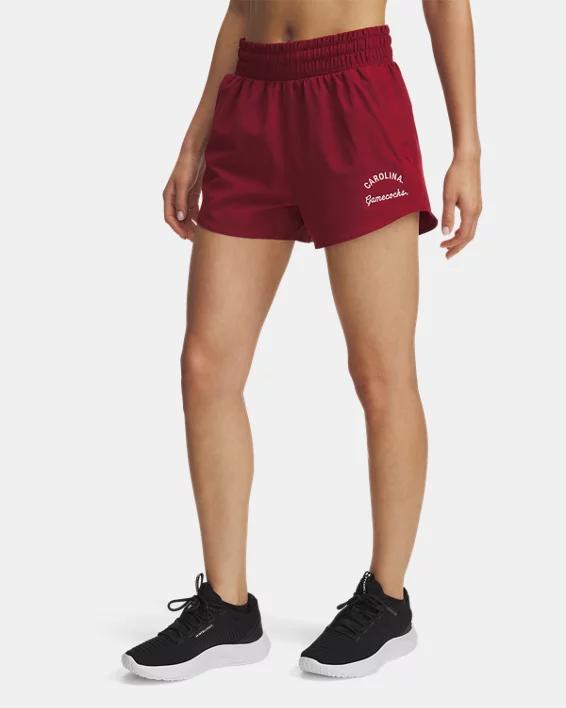 UA Flex Woven Collegiate Womens 3 Shorts Product Image