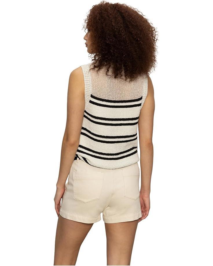 Short Sleeve Ruffle Detailed Knit Top Product Image