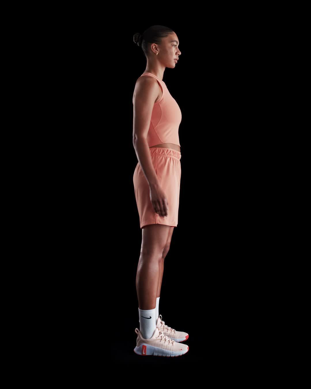 Nike One Fitted Women's Dri-FIT Cropped Tank Top Product Image