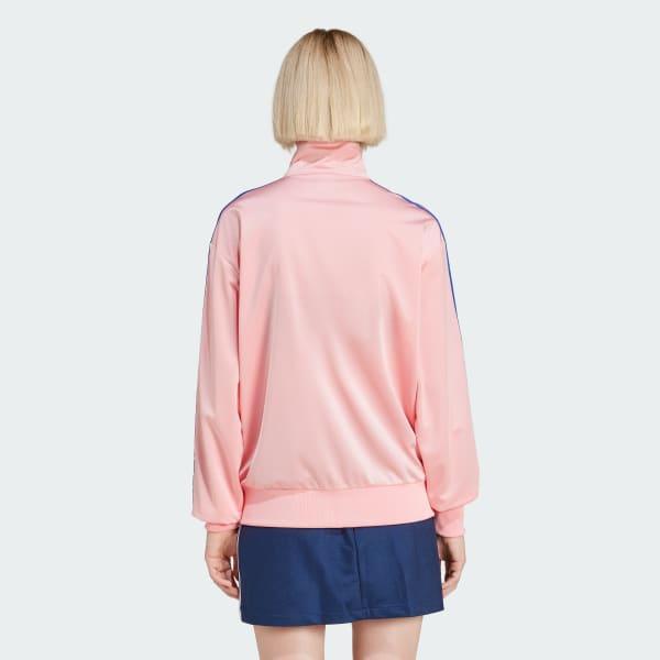 adidas Adicolor Classic Firebird Loose Track Top Black M Womens Product Image
