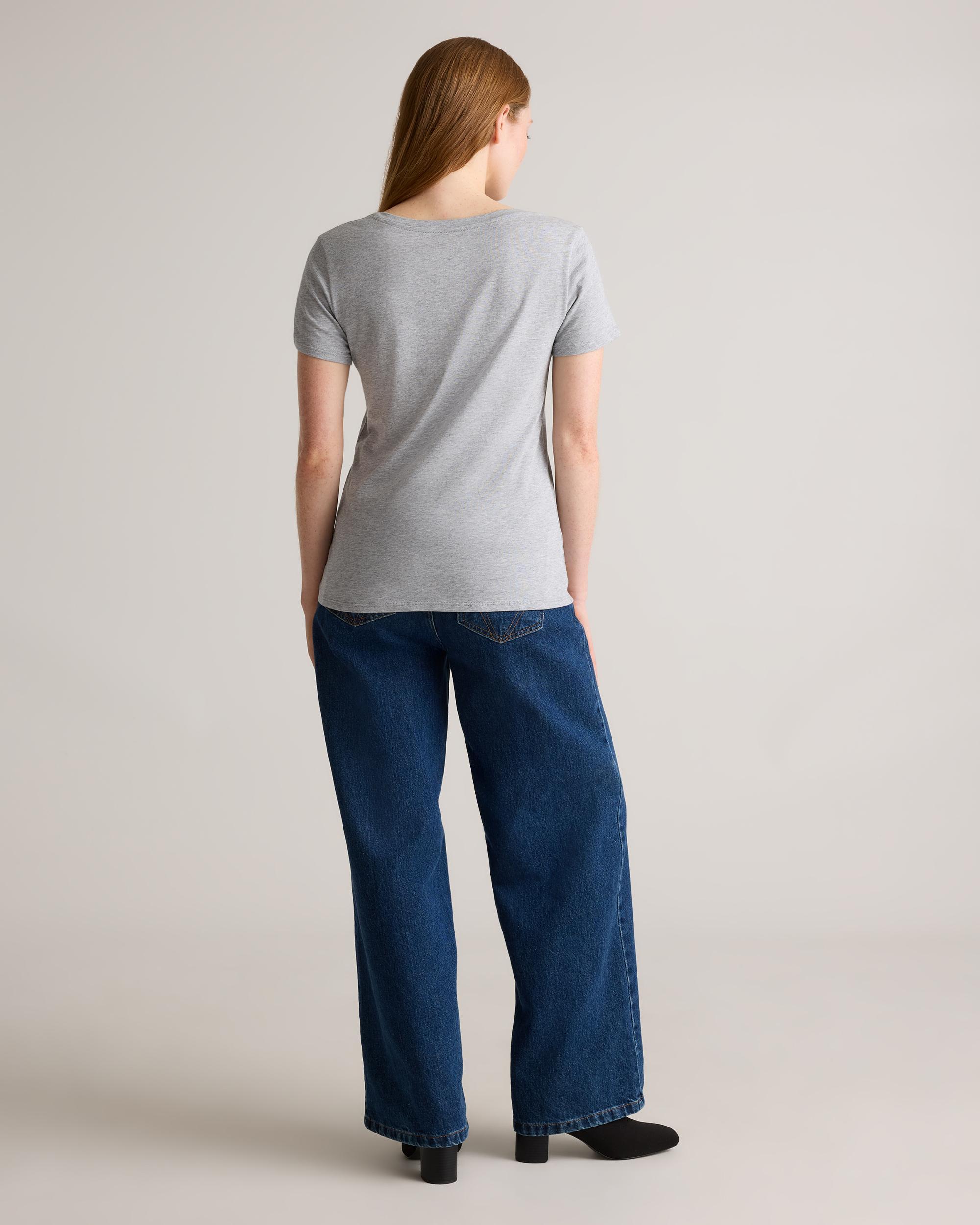 Quince | Women's Cotton Modal Crew Neck T-Shirt Cotton/Modal Product Image
