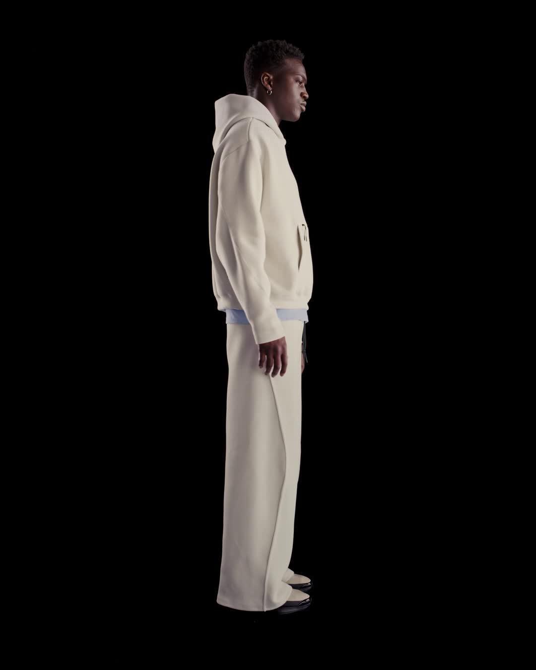 Nike Tech Men's Fleece Oversized Hoodie Product Image
