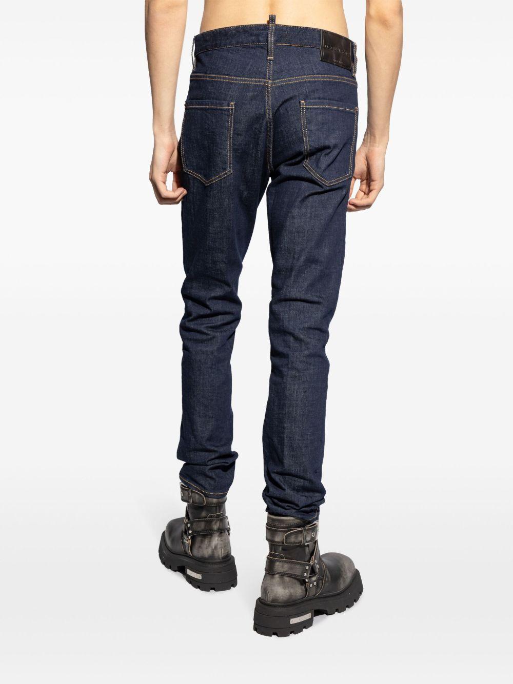 panelled slim-cut jeans Product Image