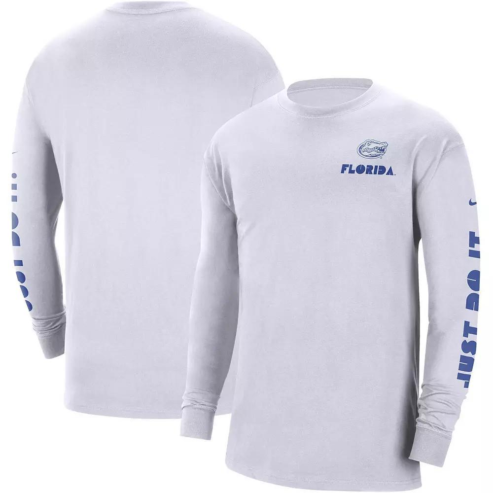 Men's Nike White Virginia Tech Hokies Heritage Max 90 Long Sleeve T-Shirt, Size: 2XL Product Image