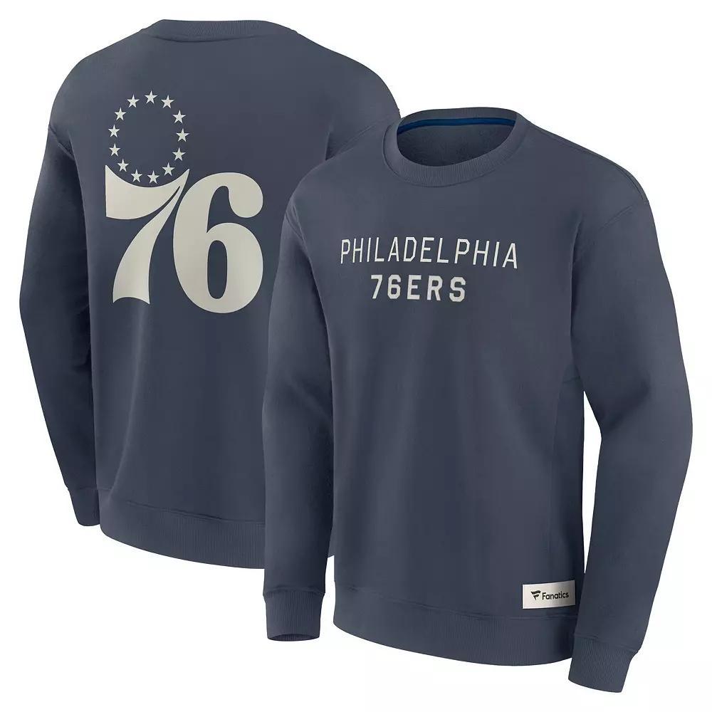 Men's Fanatics Blue Philadelphia 76ers Elements Future Ground Lettering Pullover Sweatshirt, Size: XS, 76r Blue Product Image