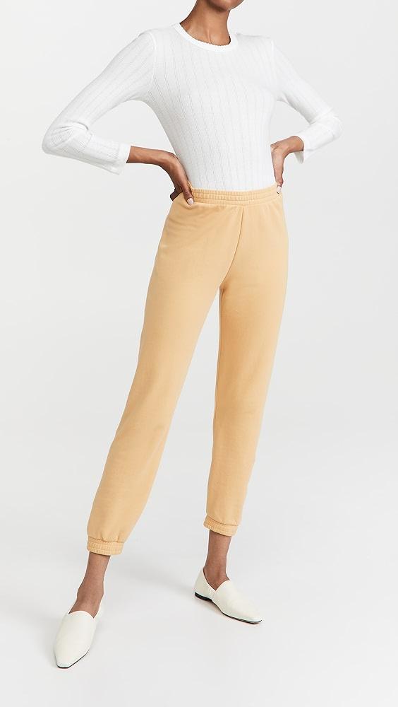 Leset Pointelle Slim Fit Top | Shopbop Product Image