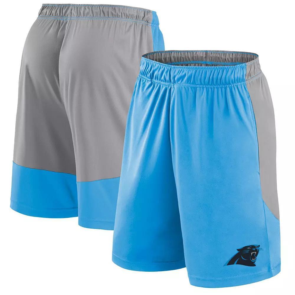 Men's Fanatics Blue Carolina Panthers Big & Tall Team Logo Shorts, Size: 5XB Product Image