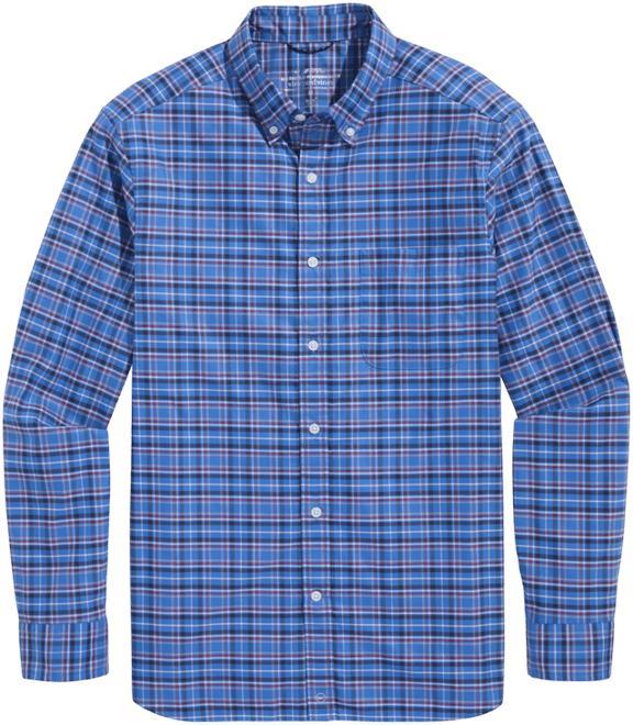 Plaid Performance Cotton Shirt Product Image
