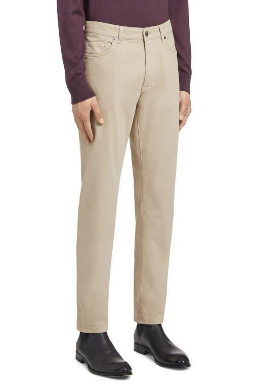 Mens City Fit Stretch Gabardine 5-Pocket Pants Product Image