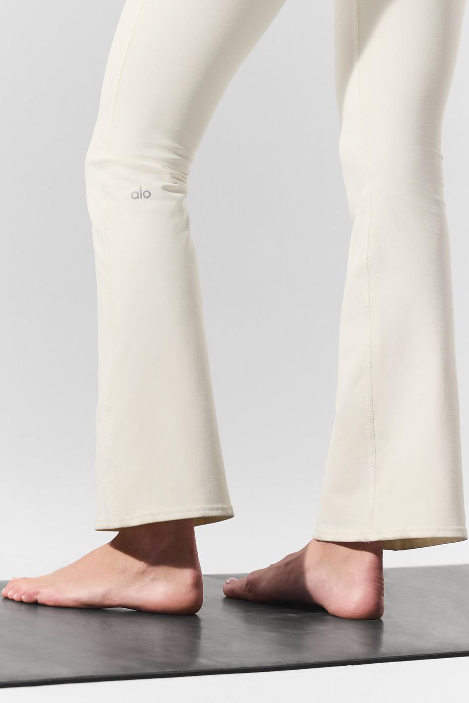 Airbrush High-Waist 7/8 Bootcut Legging - Ivory Product Image
