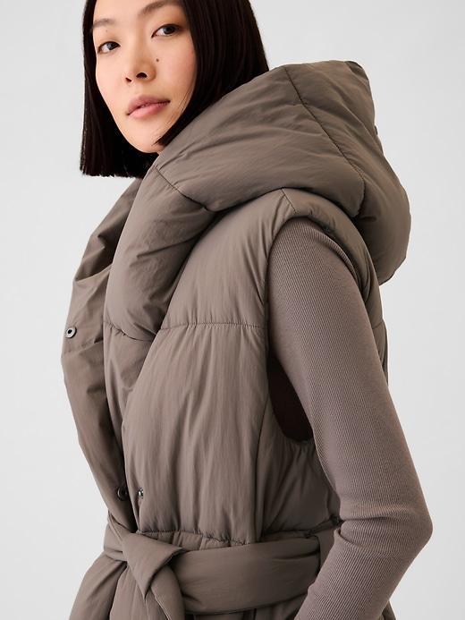Duvet Wrap Puffer Vest Product Image