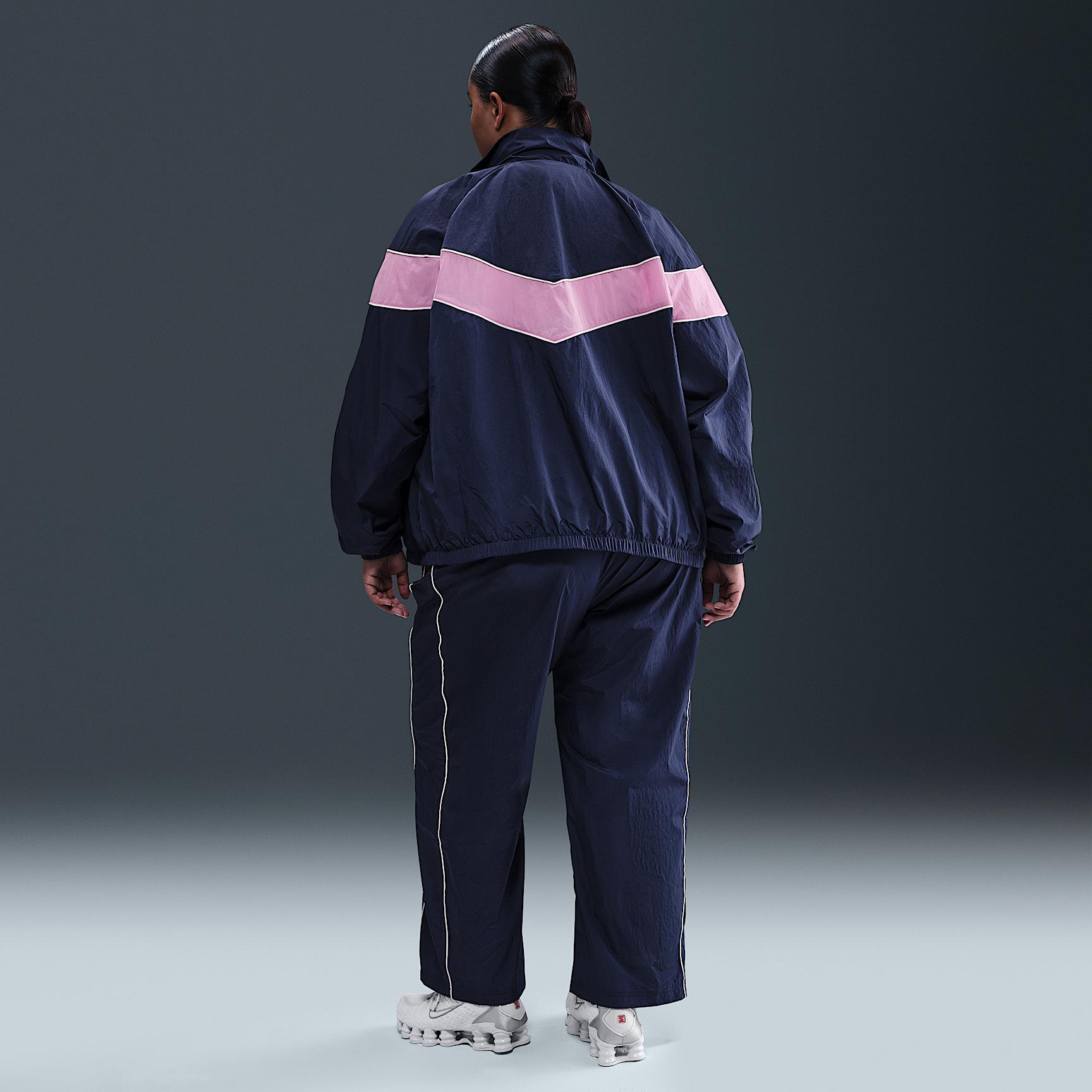 Nike Women's Windrunner High-Waisted Woven Open-Hem Pants (Plus Size) Product Image