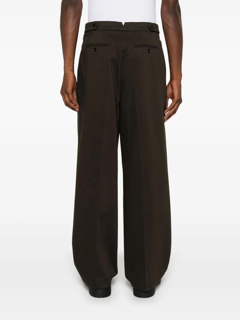 loose-cut tailored trousers Product Image