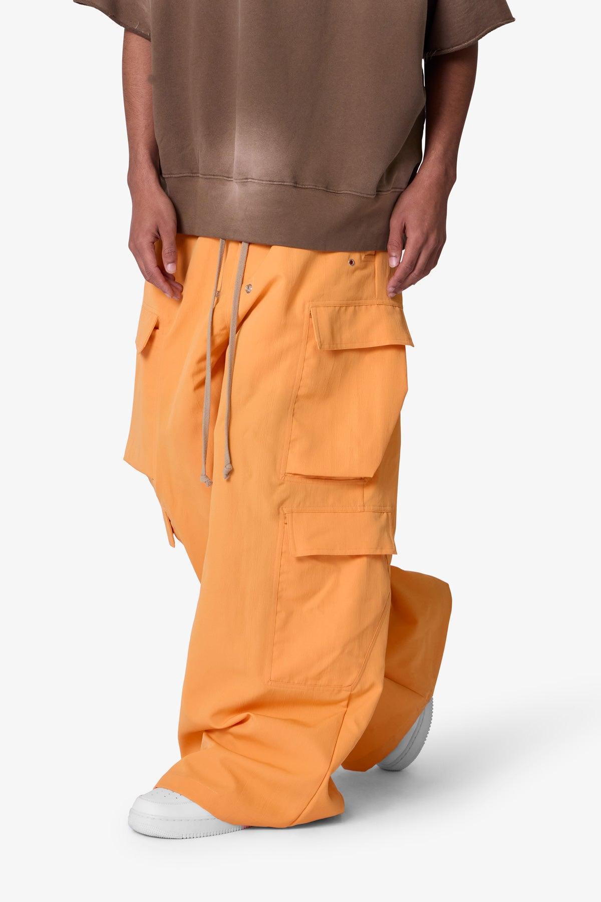 Rave Double Cargo Pants - Orange Product Image