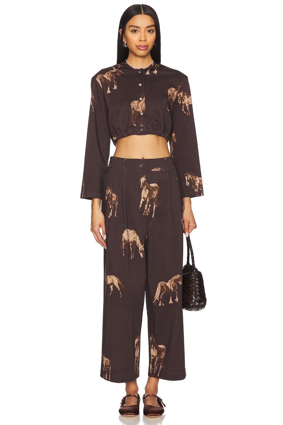 Wide Leg Pants Milkwhite Product Image