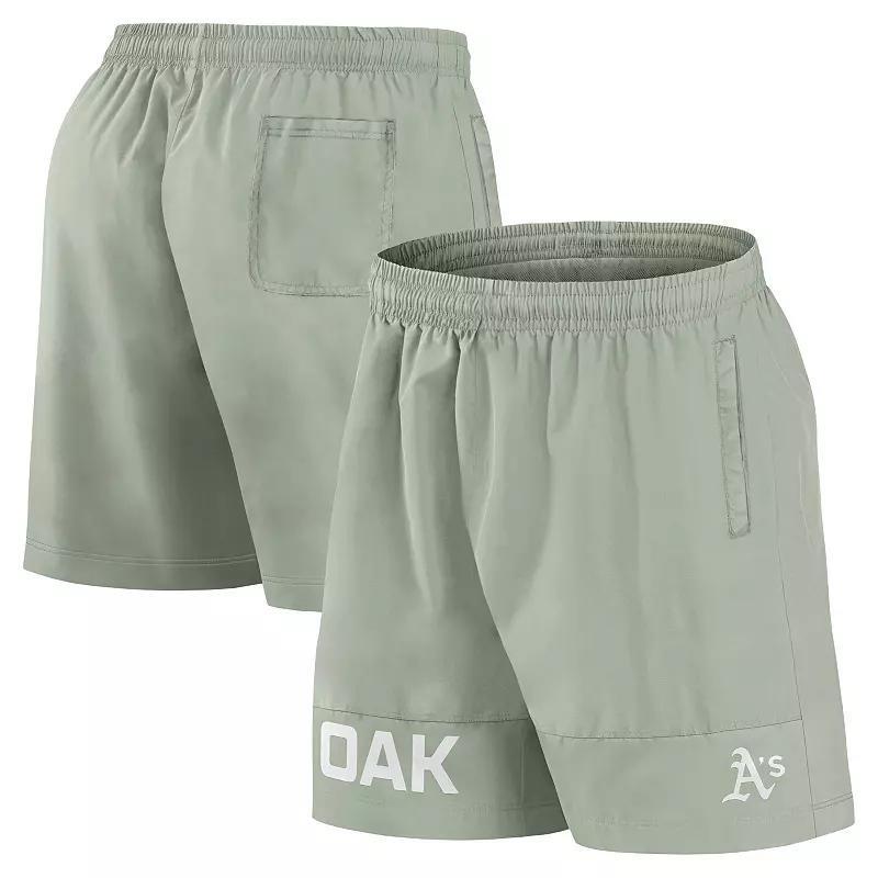 Men's Fanatics Green New York Yankees Elements Swim Shorts, Size: Small Product Image