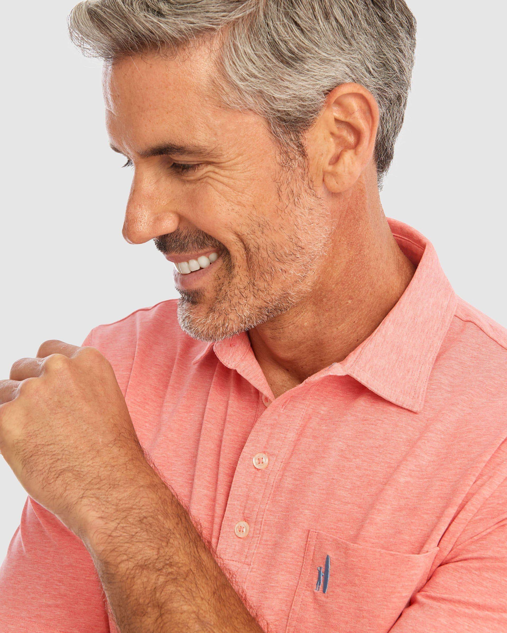 GS- TEST -  Heathered Original Polo Product Image