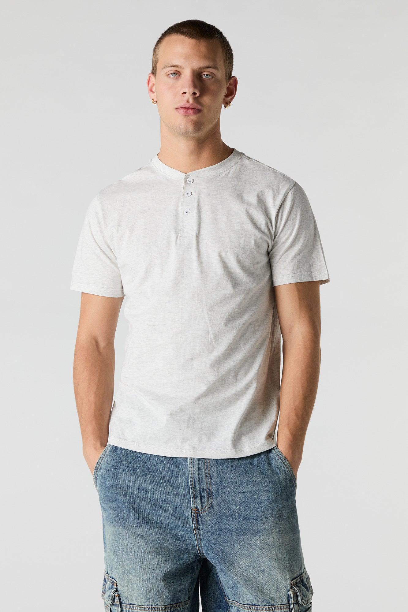 Everyday Henley Top Male Product Image