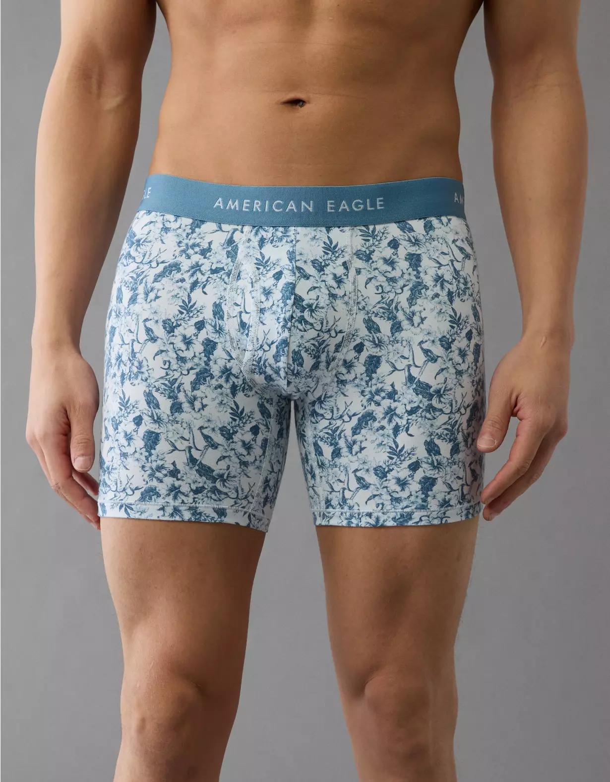 AEO Men's Floral 6" Classic Boxer Brief Product Image