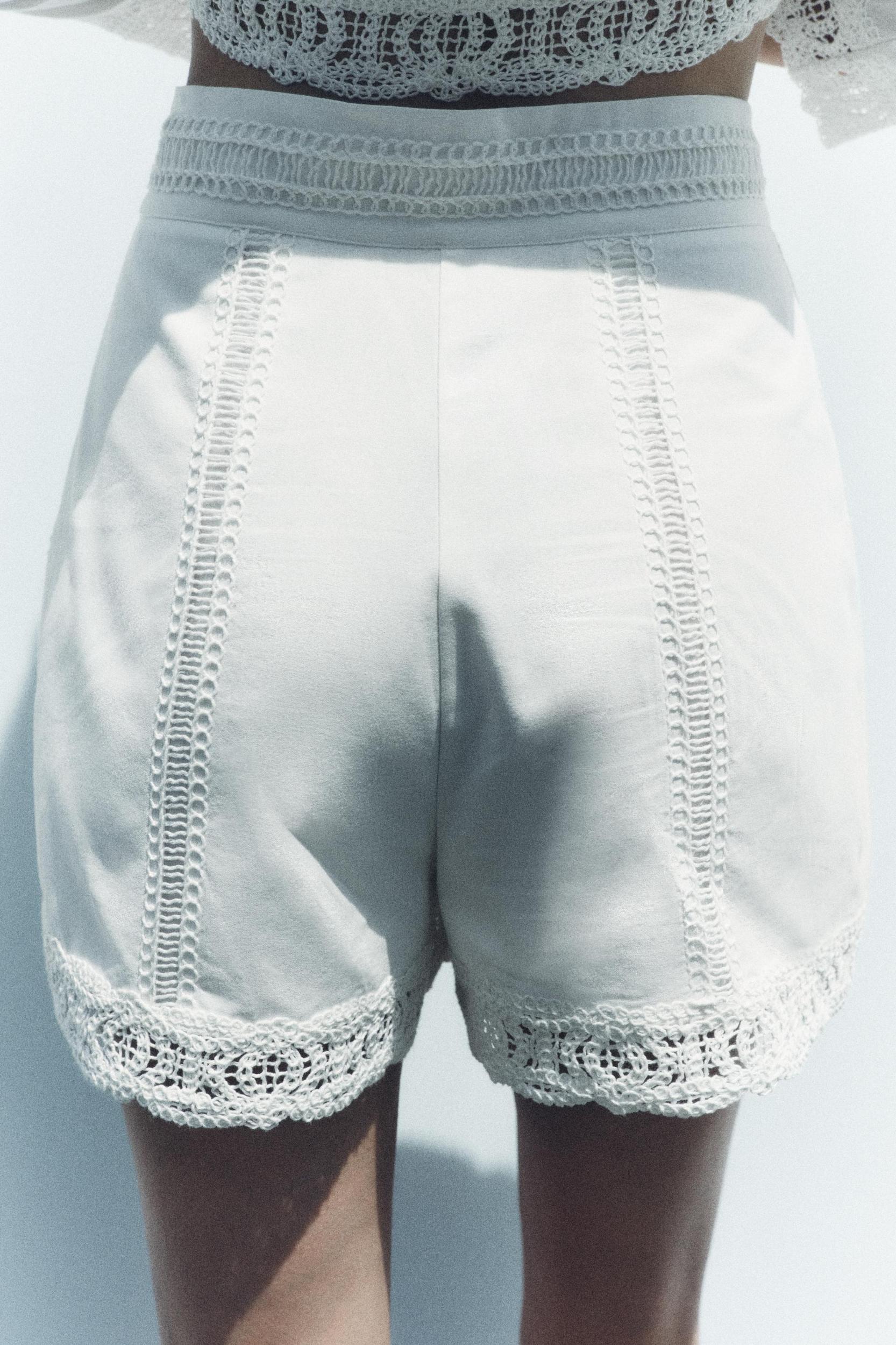 CROCHET SHORTS ZW COLLECTION Product Image