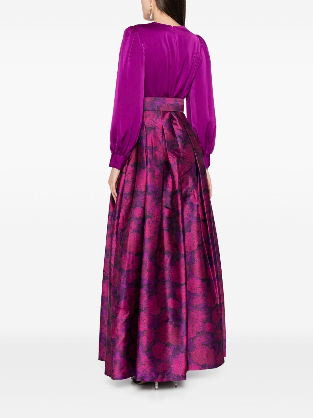 Zoe pleated-skirt dress Product Image