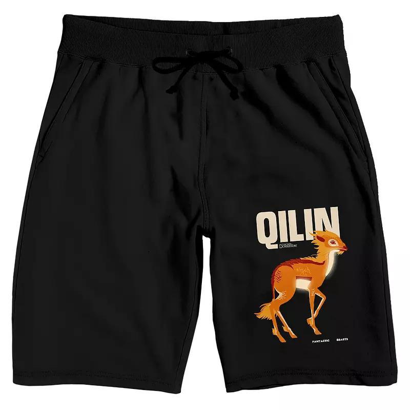 Men's Fantastic Beasts Pickett Sleep Shorts, Size: Small, Black Product Image
