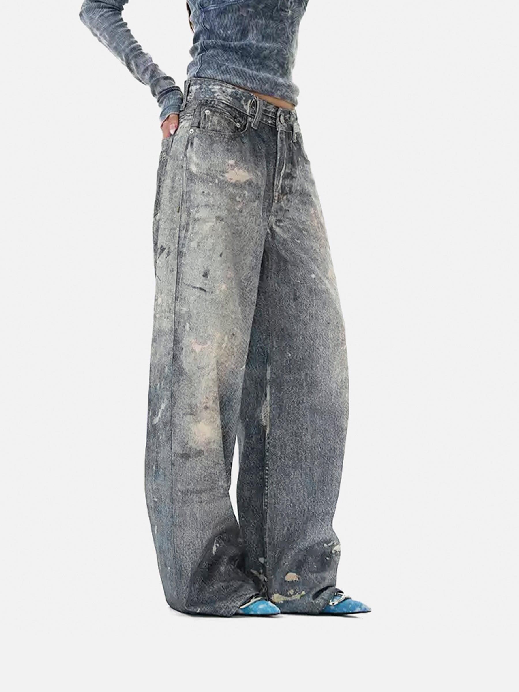 Aelfric Eden Print Baggy Jeans Product Image
