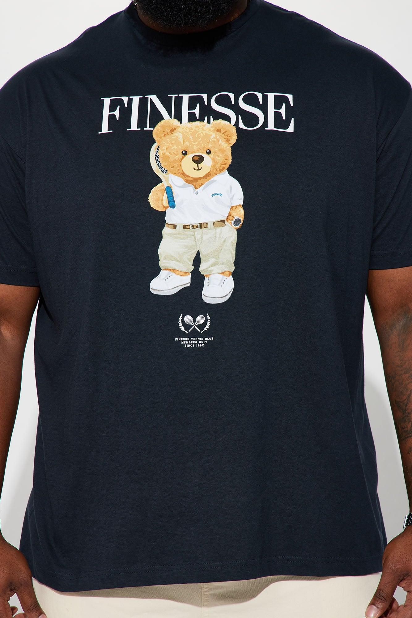 Finesse Tennis Club Short Sleeve Tee - Navy Product Image