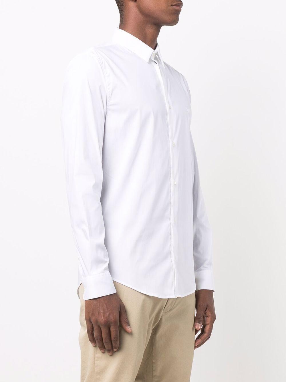 logo-patch longsleeved shirt Product Image