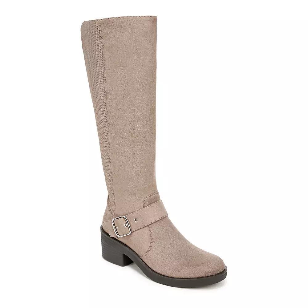 LifeStride Olympia Women's High Shaft Riding Boots, Size: 9.5 Wide, Latte Stretch Product Image