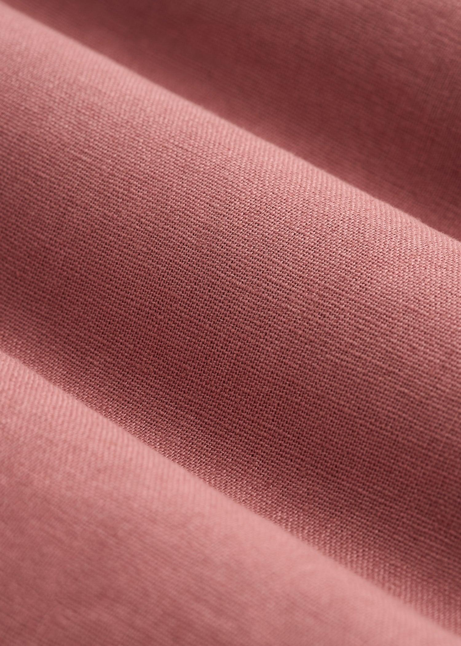 Linen Shorts For Tall Men in Withered Rose Product Image