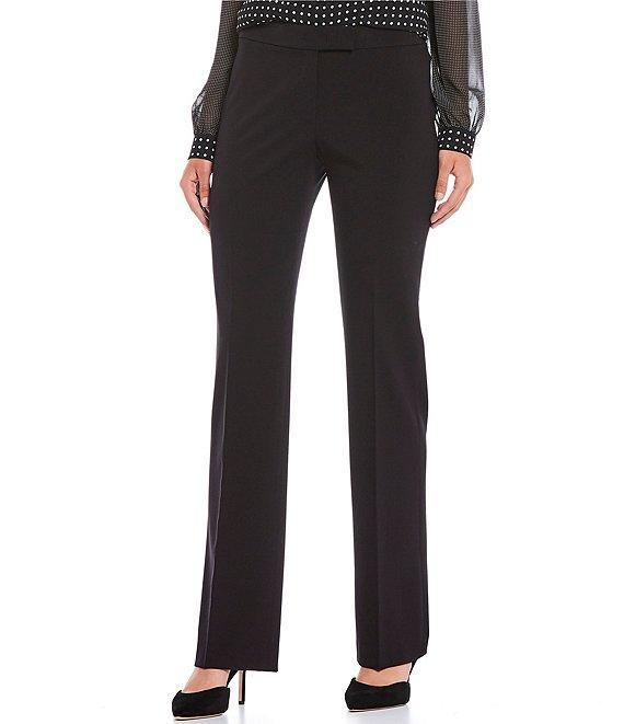 Anne Klein Bi-Stretch Suiting Straight Leg Pants Product Image