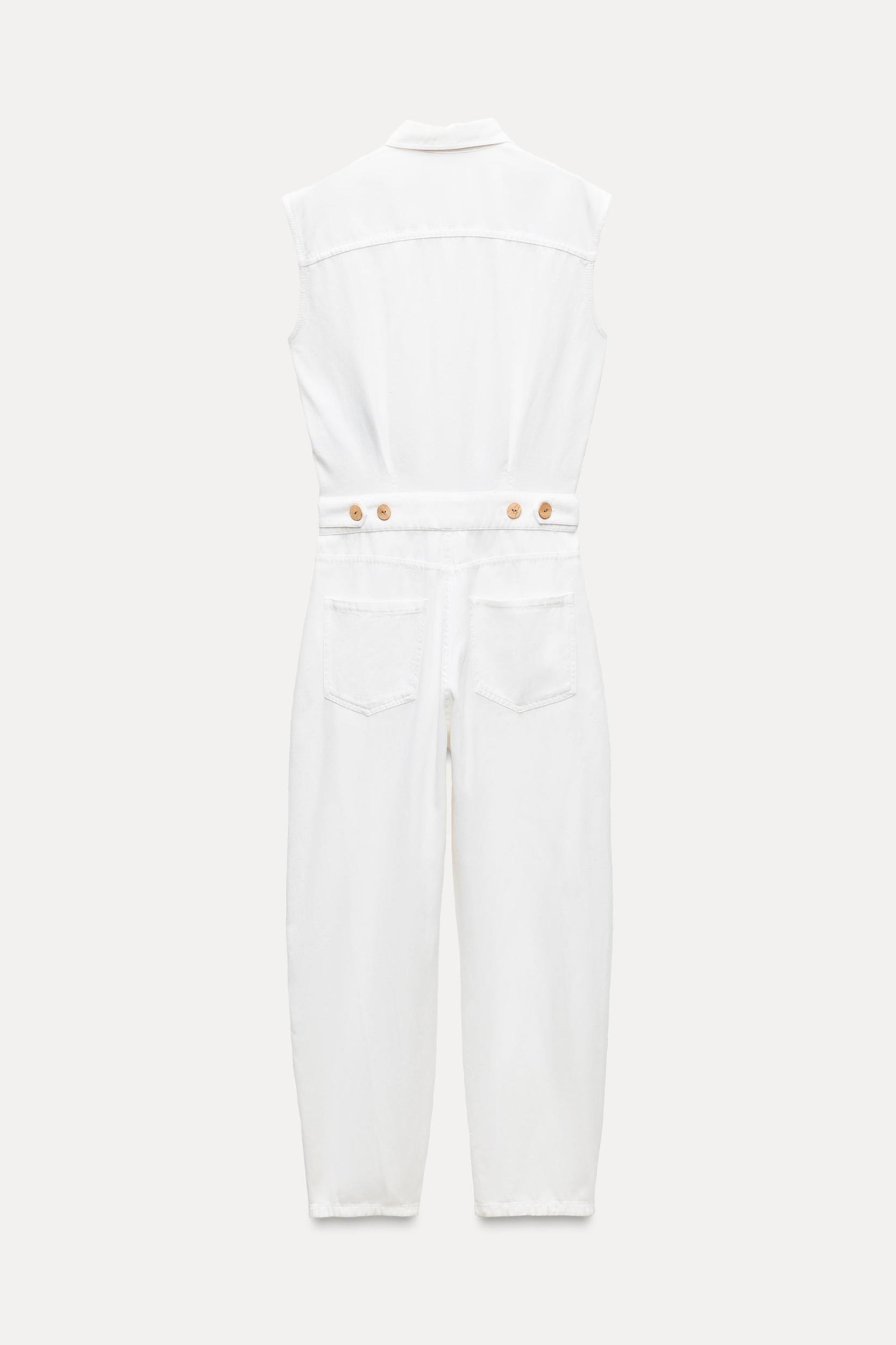 SLEEVELESS BALLOON LEG JUMPSUIT Product Image