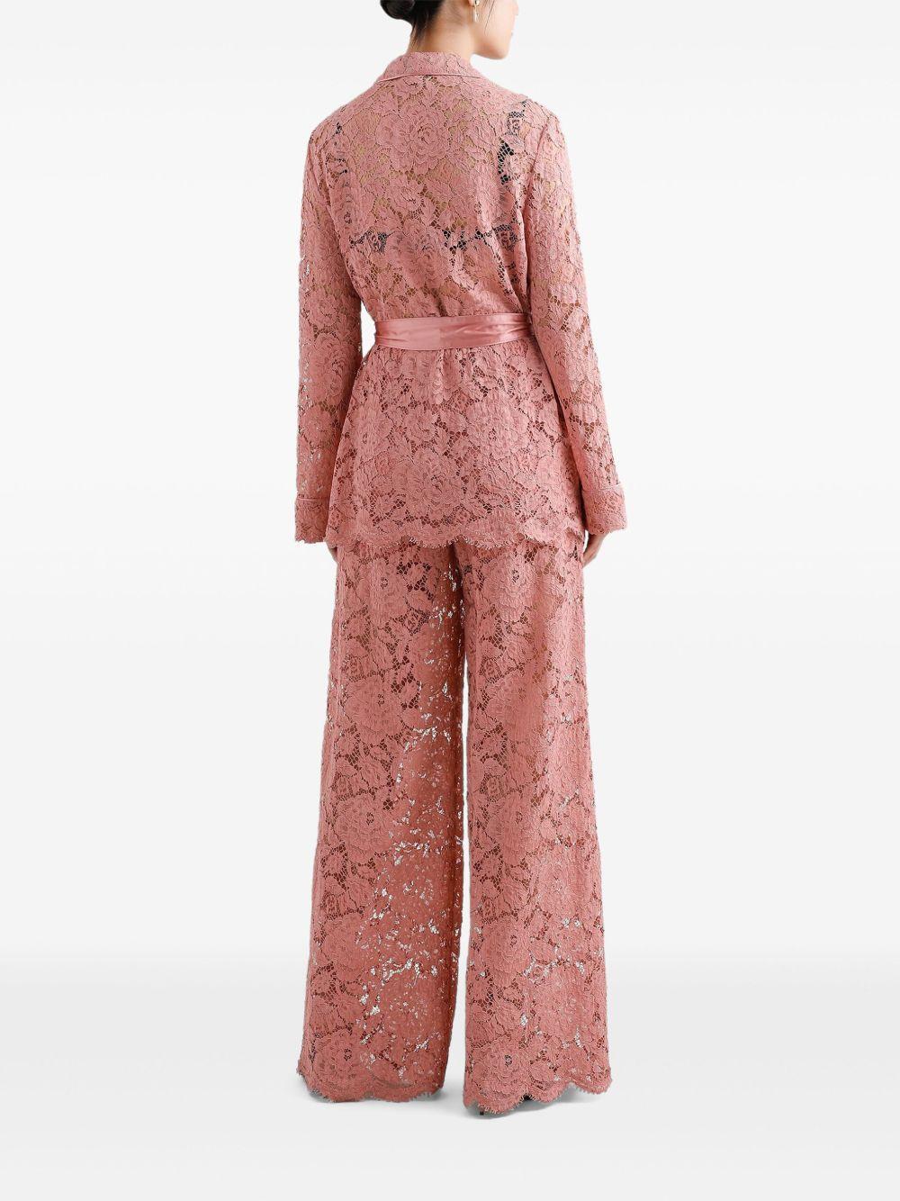 floral-lace shirt Product Image
