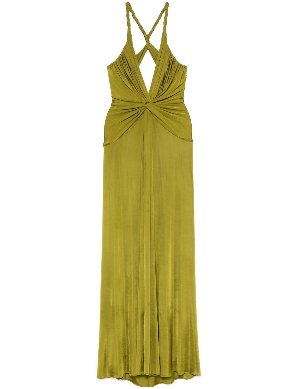 knot-detail maxi dress Product Image