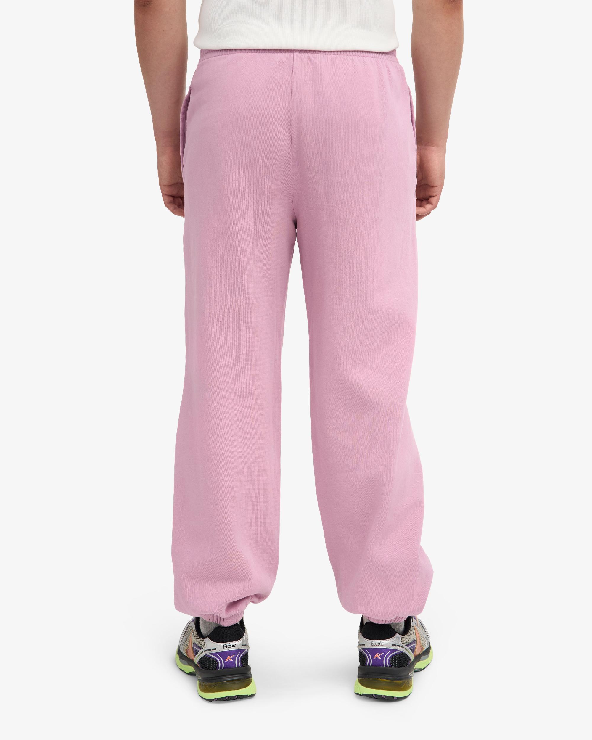 Organic Relaxed Sweatpants - Cherry Blossom Product Image